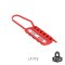 FLEXIBLE LOCKOUT DE ELECTRIC HASP Nylon 6 Holes LOTO LOCK®